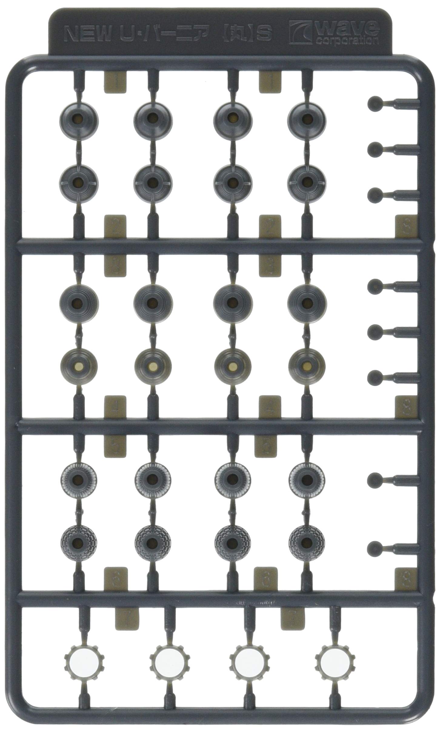 

Серия Wave Option System Новые S Пластиковые Детали для Моделей OP522 U-Верньер [Круглый]