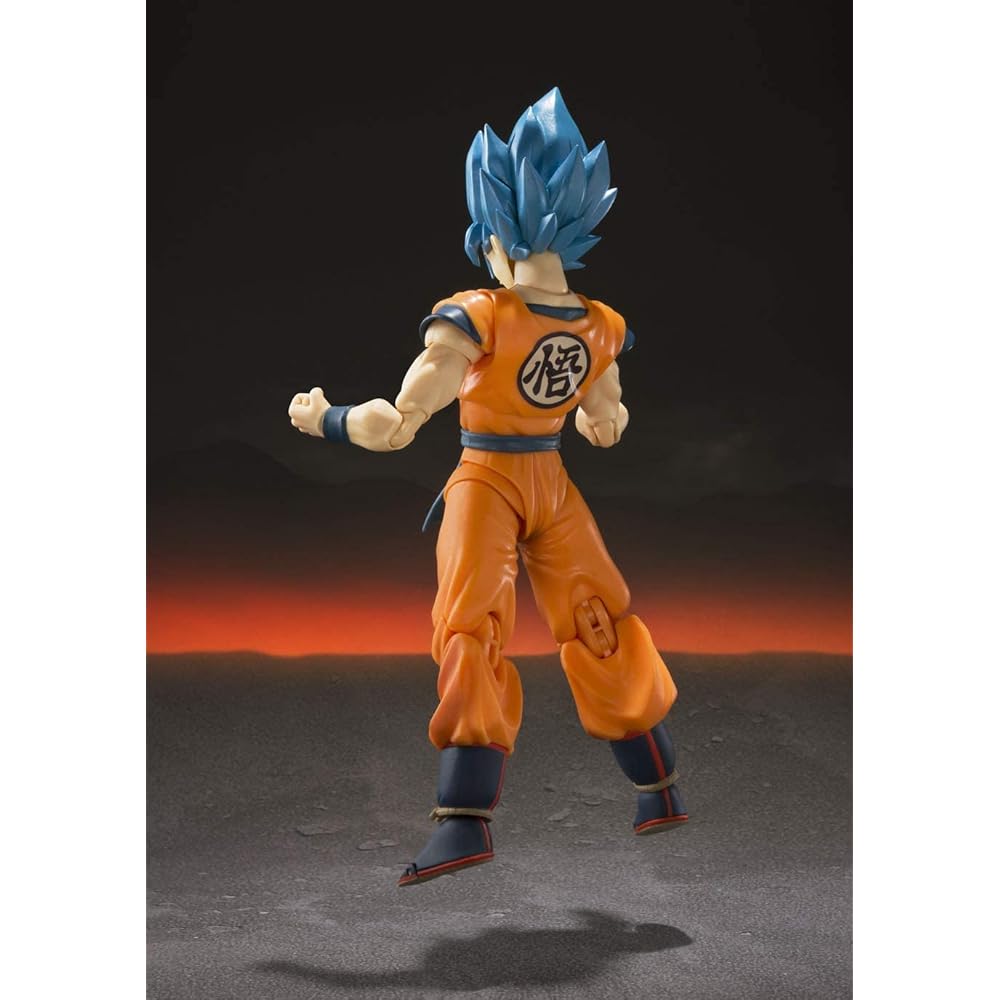 TAMASHII NATIONS S.H. Figuarts Dragon Ball Super Saiyan God Super Saiyan Goku 140mm Painted Action Figure ABS PVC