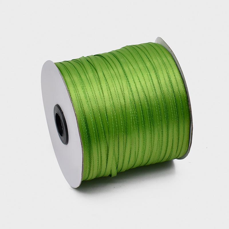 0.3cm Encrypted Polyester Satin Ribbon for Clothing and DIY Accessories