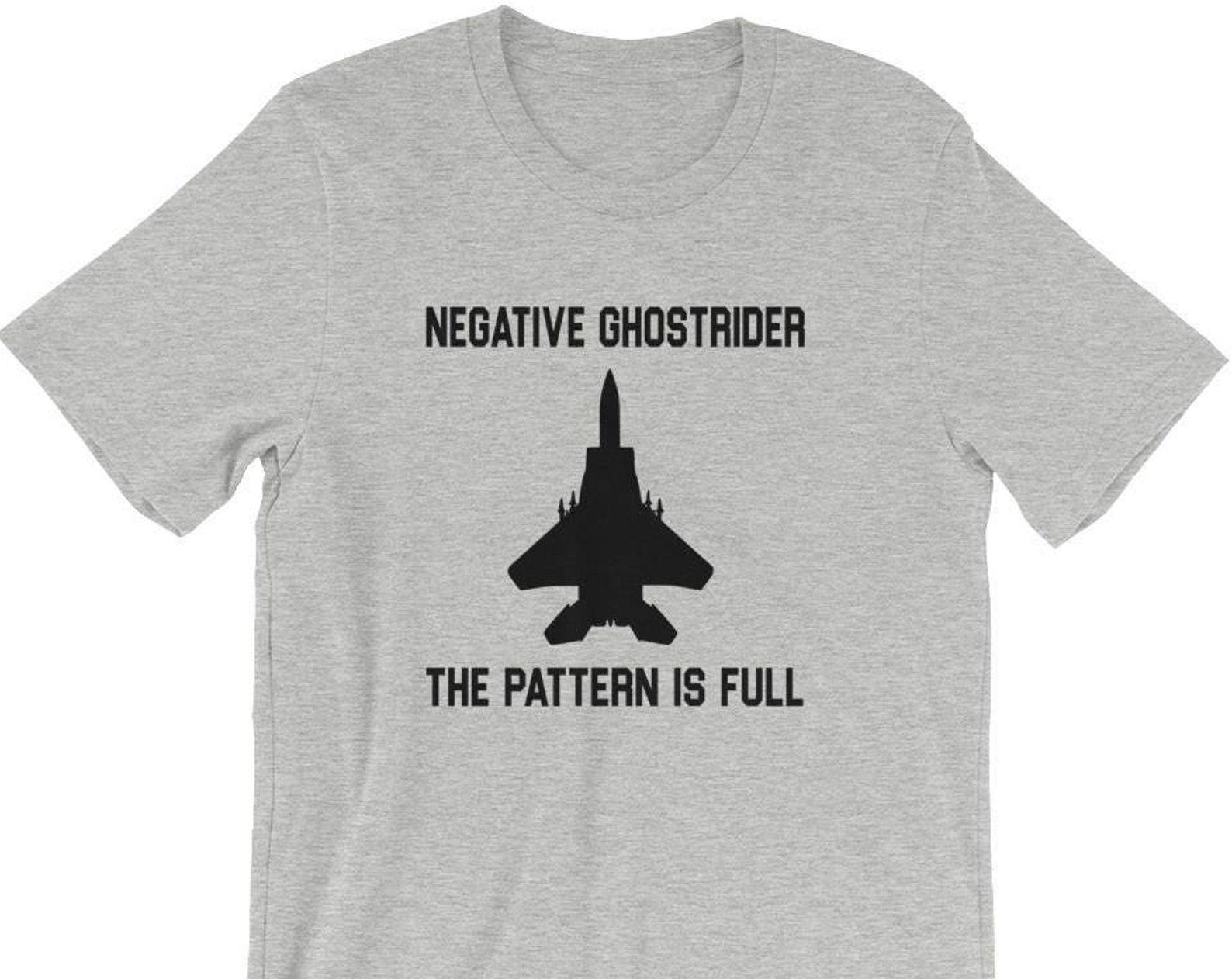 Negative Ghostrider The Pattern Is Full - Unisex T-Shirt XL