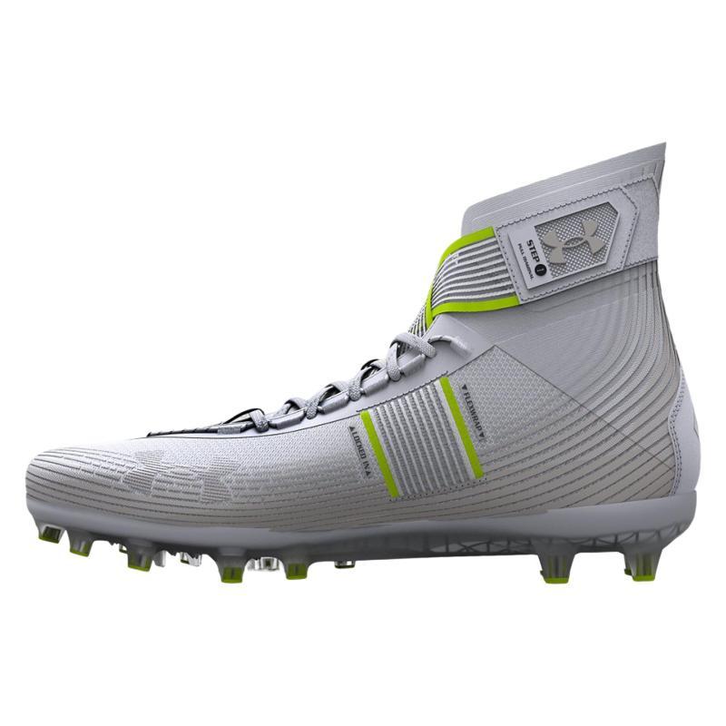 

Under Armour Highlight Mc White Silver Lime Sneakers 3023716-106 44.5