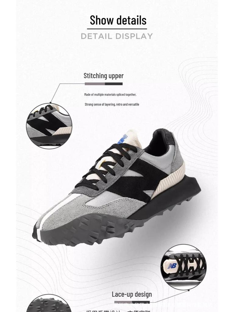 Unisex Grau Schwarz Vielseitige Sport-Freizeit-Outdoor-Laufschuhe