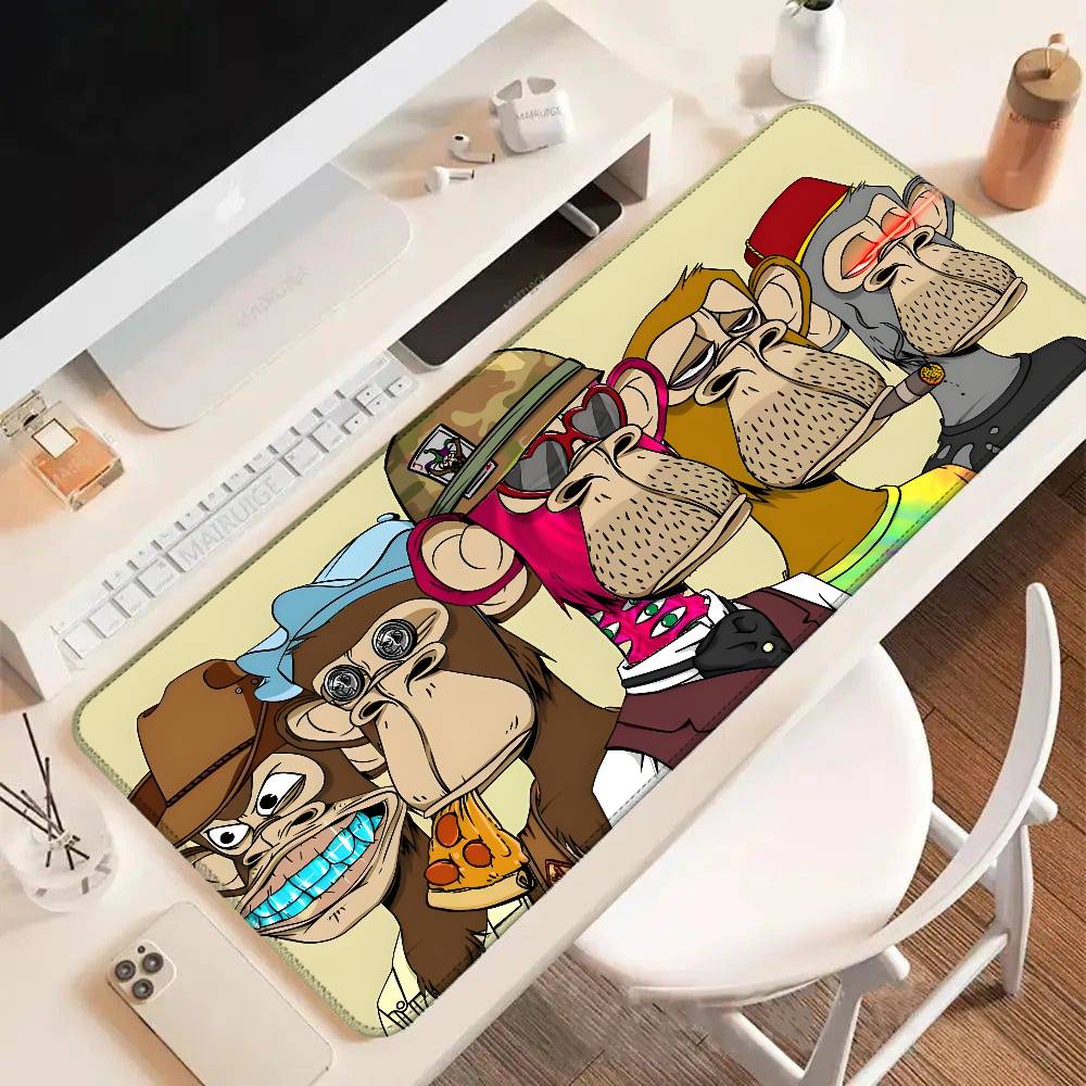 B-Bored A-Ape Mouse Pad Rubber Thicken Overlock Gaming Table Mat Office Computer Keyboard Pad PC Mousepad