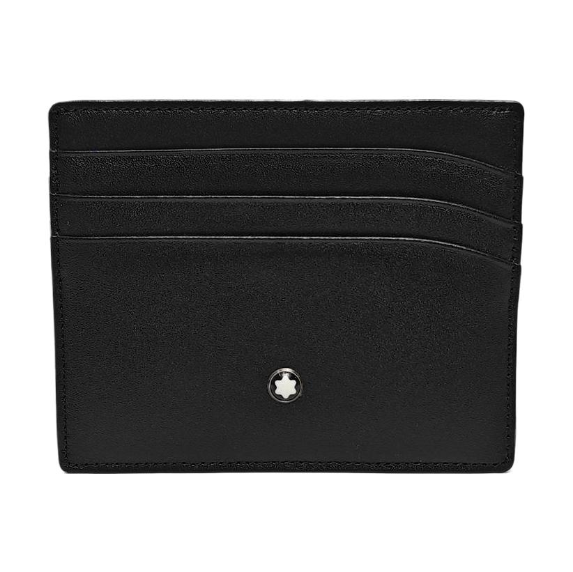 [Pre-Owned] Meisterstück Logo Leather Card Holder - Excellent #M77YSU ONE SIZE
