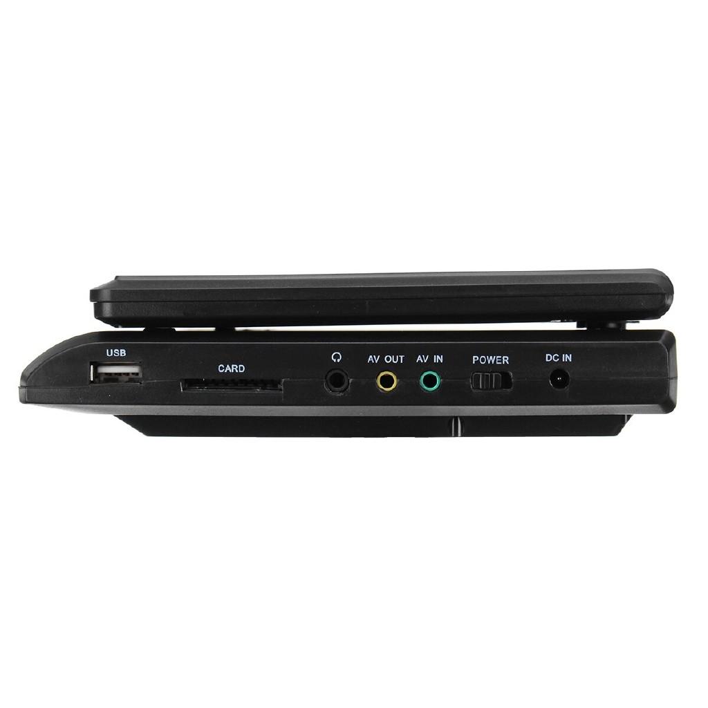 9.8 Inch Portable Mobile Video Player Multifunction Car DVD EVD VCD Player High Definition Broadcast Equipment