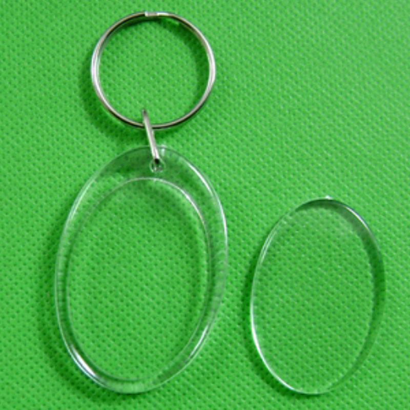 

Прозрачный вставка фото брелок фоторамка DIY прямоугольник унисекс акриловый брелок пустой женский мужской круглый