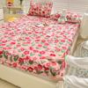 Copriletto Bonenjoy Stile Floreale Copriletto Morbida Biancheria da Letto Adulti Bambini Lenzuolo con Elastico fundas de colchón(Nessuna federa)