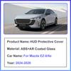 For Mazda EZ-6 Accessorie J90A 6e 2024 2025 2026 HUD Head Up Display Protective Cover Reflective Projection Screen Interior Part