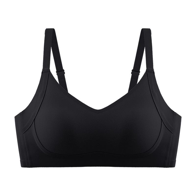 Invisible Seamless Double Lift Push-Up Bra with Palm Cup for Small Chest - Soft Support & Shaping Underwear for Women
