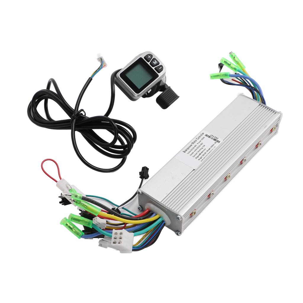 Electric Scooter Control with 124DX LCD Display Panel with Switch 36 48V 350W Motor for Electric Bike Scooter