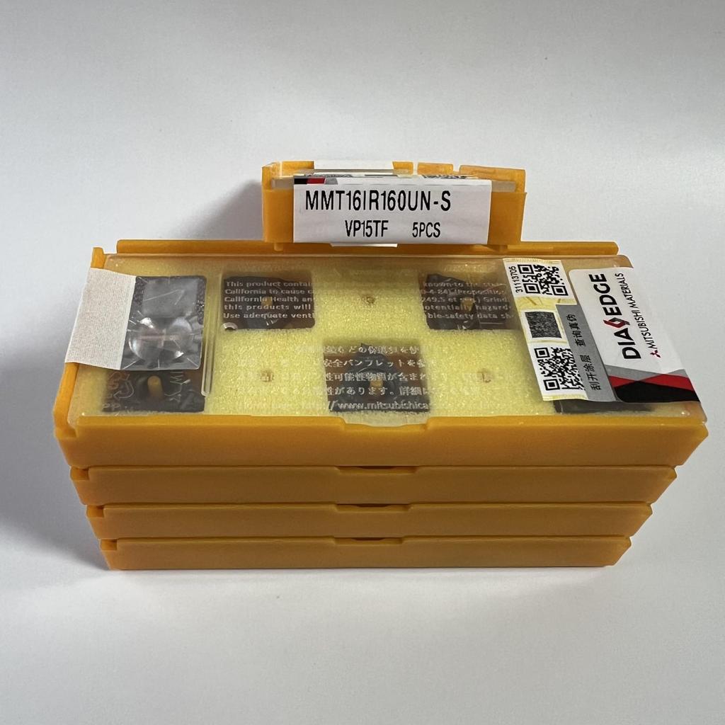 MITSUBISHI / MMT16IR160UN-S VP15TF / Carbide CNC Blade 10 Pcs