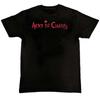 Alice In Chains Red Logo Band Graphic Print T-Shirt