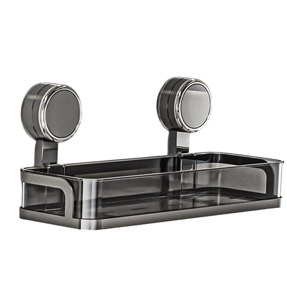 Wall-mounted Suction Cup Storage Rack Space Saving Bathroom Drain Rack  Kitchen