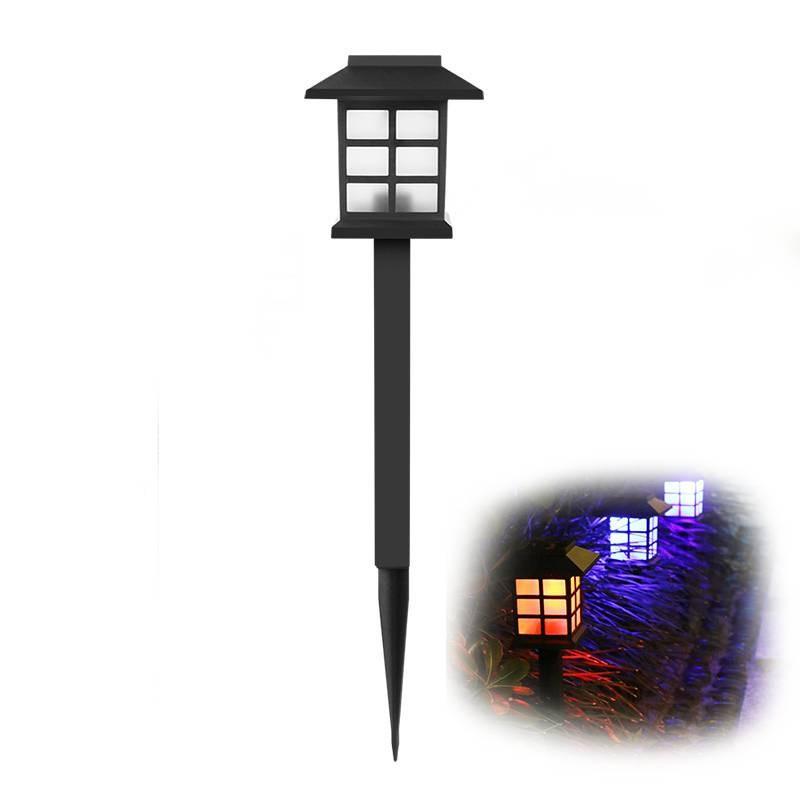 Lamp Lawn Solar Cottage Ground Outdoor Garden Courtyard Retro Decorative Light