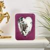 1PC Velvet Luxury Tabletop Velvet Frame Elegant Photo Display 3D High-end Luxury Modern 20x15cm