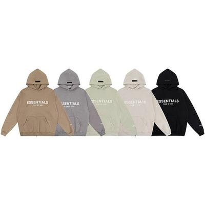 Unisex Oversized Mikina s Kapucí s Potiskem Velure Bavlna Směs Volný Střih Zimní Ležérní Oblečení