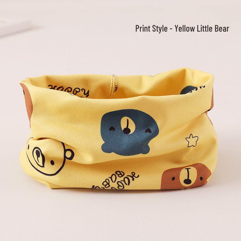 

Kids Korean Style Printed Scarf - Warm, Windproof & Breathable Neck Gaiter