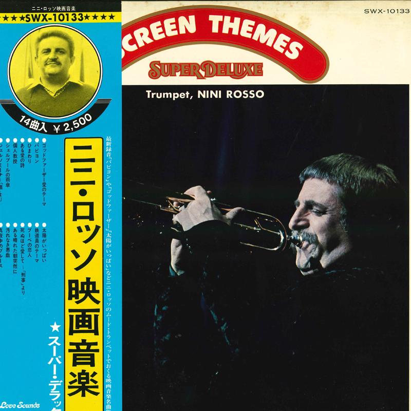 

LP Пластинка NINI ROSSO - Nini Rosso Film Music Super Deluxe SWX10133 VICTOR 1974 Япония Оби Классика Б/У