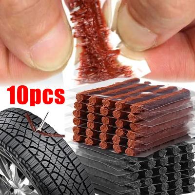 Tubeless Tire Repair Strips Stiring Glue for Tyre Puncture Emergency Car Motorcycle Bike Tyre Tire Rubber Strips Repairing Tools