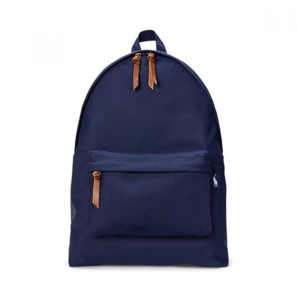 

Polo Ralph Lauren Men S Leather Trim Backpack mapobgS01320181410 ONE
