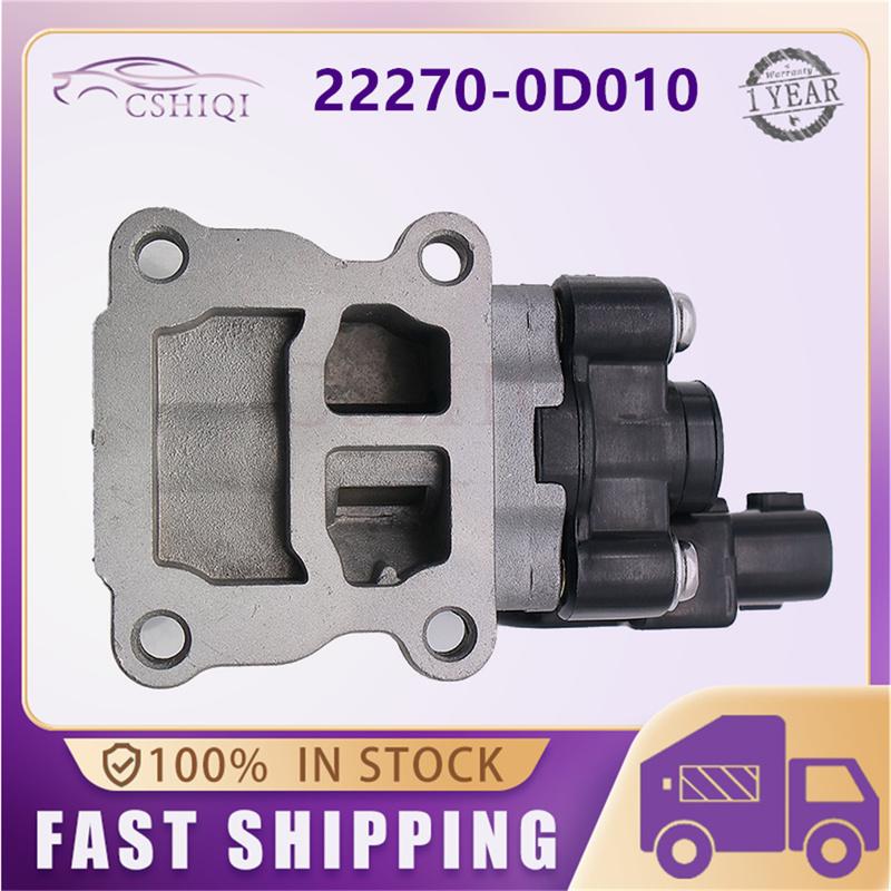 22270-0D010 Idle Air Control Valve 22270-22010 222700D010 2227002010 For Chevrolet Prizm Toyota Corolla 1.8L 1998-2002 Car Parts