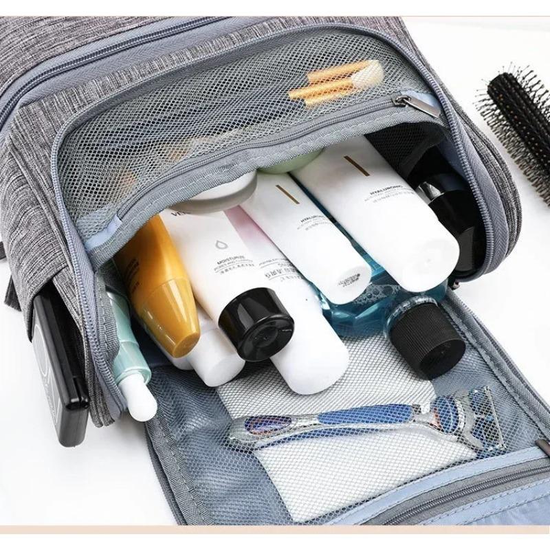 New Men Necessaries Hanging Make Up Bag Oxford Travel Organizer Cosmetic Bags Women Necessaries Make Up Case Wash Toiletry Bag