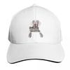 Weimaraner Baseballkappe Golfhut Echter Luxushut Schutzhelm Benutzerdefinierte Kappe Hüte Damen Unisex