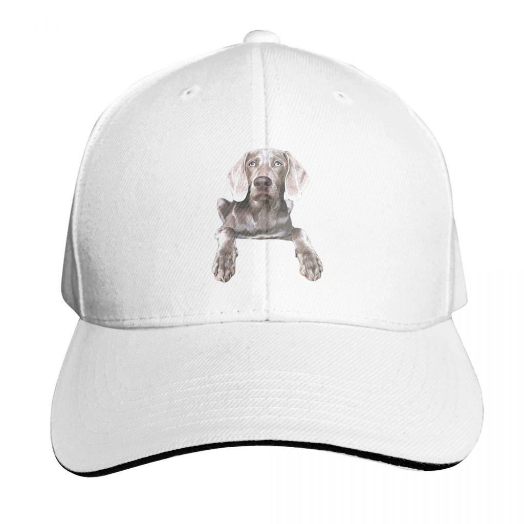 Weimaraner Baseballkappe Golfhut Echter Luxushut Schutzhelm Benutzerdefinierte Kappe Hüte Damen Unisex