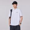 Men's Short-sleeved American POLO Shirt T-shirt Loose Lapel Summer New Men's Polo Shirt