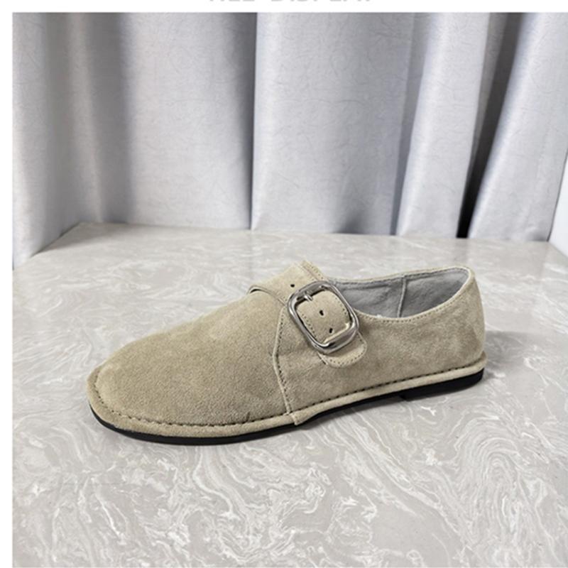 Fashion AIYUQI 2025 new women's flat shoes Non-slip slip-on loafers for women Large-size spring and autumn female shoes