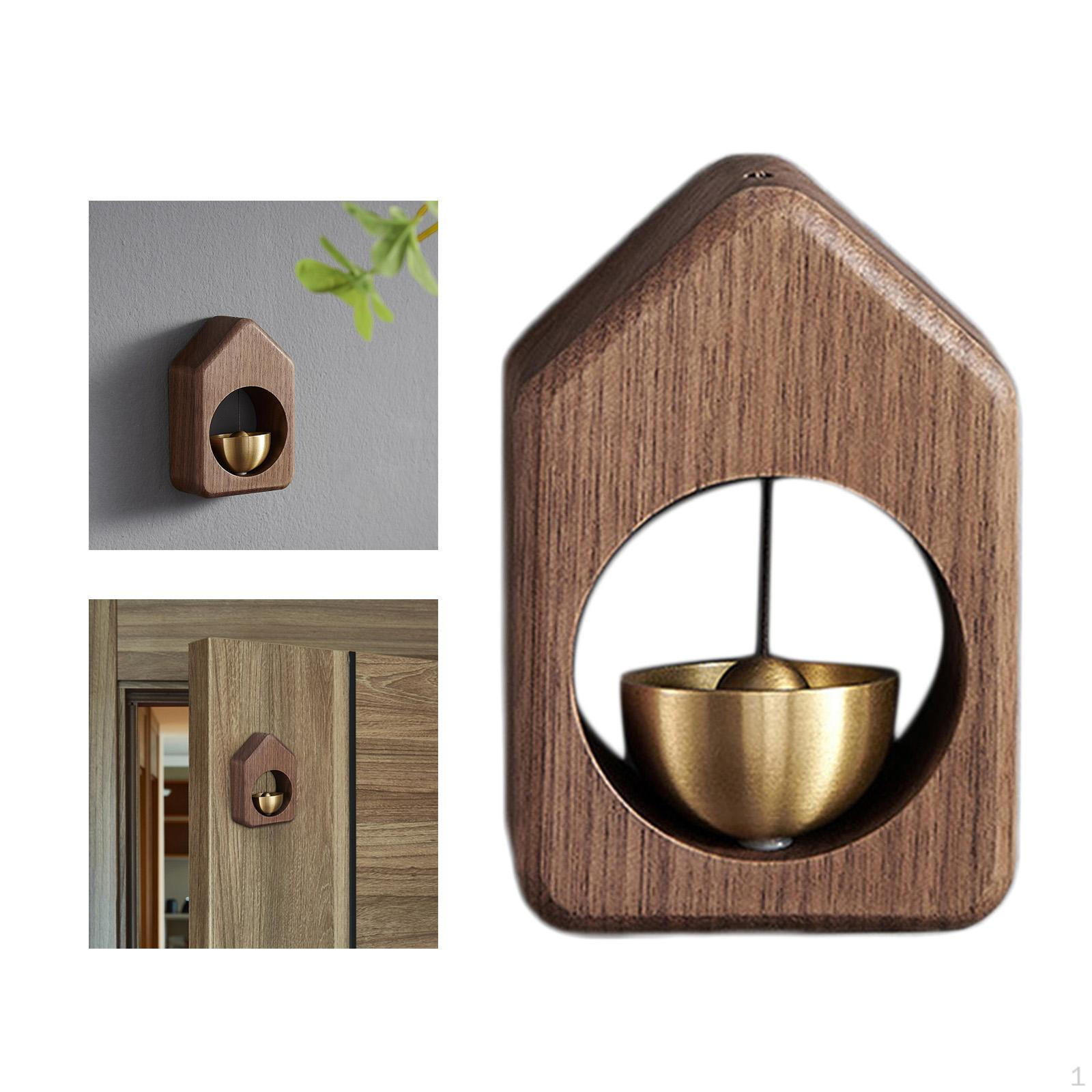 

Подвесной ореховый износостойкий дом в форме нержавеющего креативного ретро ручной работы для декора входа Black Walnut