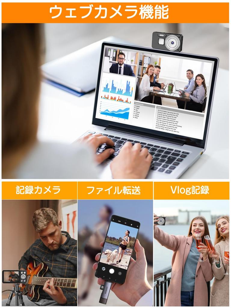 QZT 4K Digital OTG Smartphone Groß 18x Digitaler Loop LED USB Leichtes Stativ Japanische Anleitung 32GB Speicherkarte Perfekt für Schule und Eingang