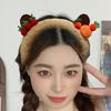 Cute Bear Hairband Plush Headwear Cartoon Headbands Essential for Hairstyles