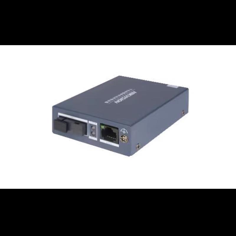 

HIKVISION Gigabit Single-Mode SC Fiber Optic Transceiver (20km) CN plug (adapter included)