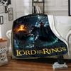 1pc J.R.R. Tolkien, The Lord of the Rings Flannel Blanket Soft Warm Throw for Home, Office, Travel, All-Season Cozy Bedding GiftL1065