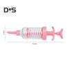 1 Set Pastry Nozzle Kit Food Grade Safe Pink DIY Baking Cake Decorating Syringe