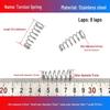 Stainless Steel Pagoda-Shaped Trapezoidal Compression Spring for Battery