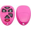 Replacement Key Fob Shell Keyless Entry Remote Car Key Fob Case Fits for Chevy Tahoe Suburban Cadillac Escalade GMC Yukon 2007-2014 6 Buttons Pad