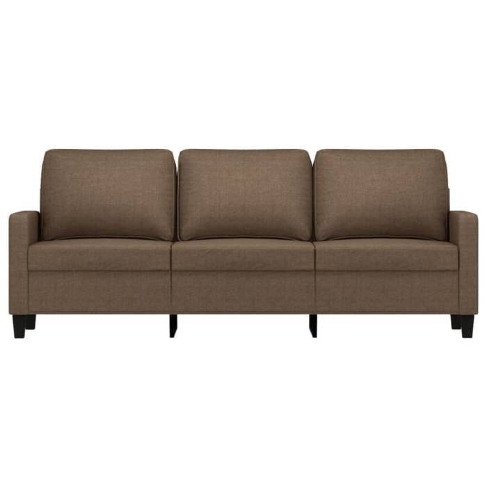 VidaXL 3-Seater Sofa, Seat with Armrests and Backrest, Padded Sofa with Pillows, Living Room Furniture Room of 359174