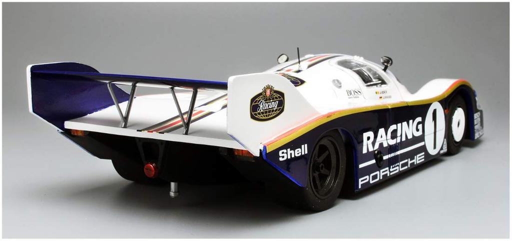 Italeri Scale Porsche 956 Group C Plastic Model Kit with Japanese Instructions 1/24 (IT3648)