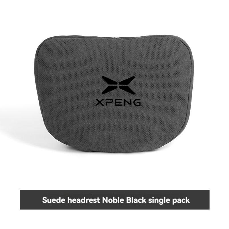 Suede Car Headrest Waist Seat Support Seat S Class Soft Car Neck Pillow For Xiaopeng Xpeng G9 X9 G6 P7 P7i P5 G3 Car Accessories