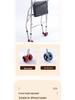 Stainless Steel Rollator Walker with Seat and Wheels - Rehabilitation Support Frame