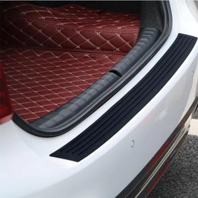Car Trunk Protective Strip Anti-collision and Anti Scratch Rubber Strip Tailgate Decorative Strip Door Sill Rear Guard Plate