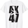Original Ak47 Kalaschnikow Ak47 Waffe Sowjetisches Gewehr T-Shirt Unisex Street Casual Atmungsaktive Kleidung Übergroßes Kurzarmshirt