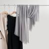 Cotton and linen scarf, fashion, literary style, solid color, linen scarf, women's air-conditioned room, shawl, and sunscreen silk scarf outside.