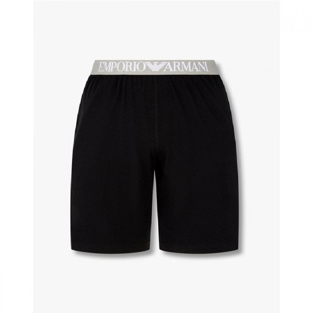 Emporio Armani Men S Full Logo Lounge ShortS Big Jacquard  0816131023 S
