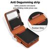 Crossbody Wrist Strap Wallet Card Holder Phone Case for Samsung Galaxy Z Flip 7 6 5 4 Flip6 Flip5 Flip4 Flip3 Leather Bag Cover