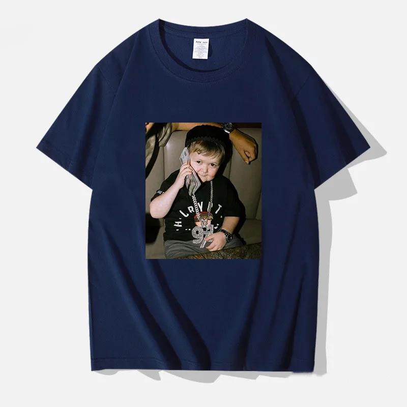 Men Tees Shirts Fasiom Funny Streetwear Tops Hasbulla Fighting T Shirt Russia Classic Mini Khabib Blogger Graphic Women T-shirts