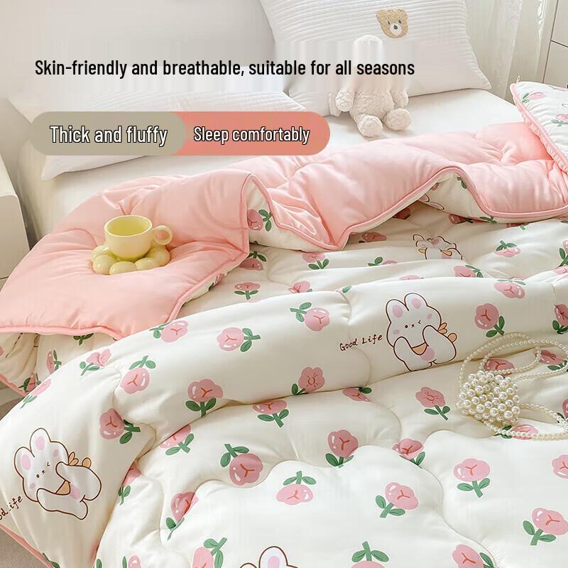 

Jiuzhou Deer A-Grade Antibacterial All-Season Fiber Quilt