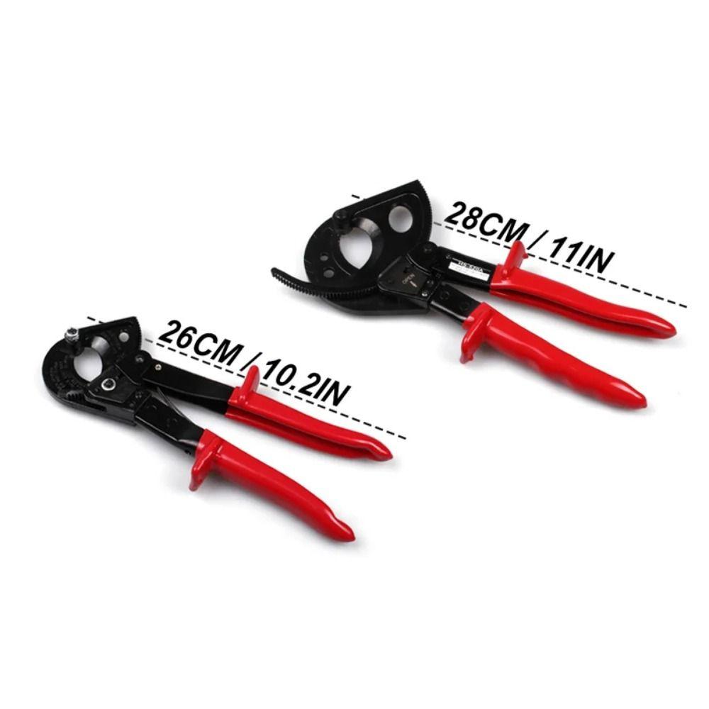 High-carbon Steel Ratchet Cable Cutter Heavy Duty Cable Cutter  Mechanical Electrician